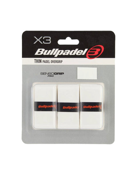 Bullpadel Overgrips Wit 3 st.