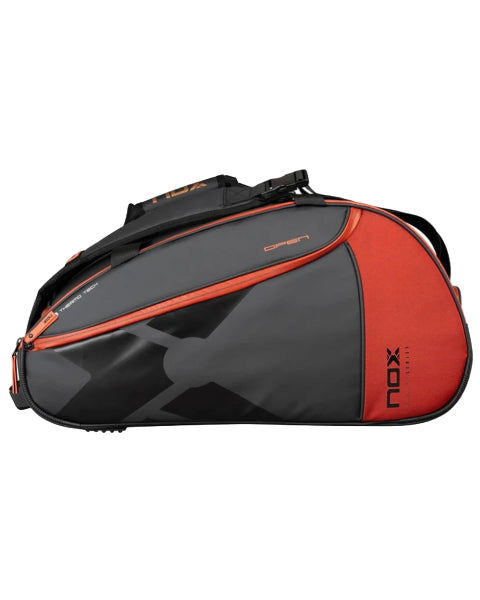 Nox Luxury Open Padeltas Zwart/Rood