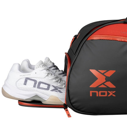 Nox Luxury Open Padeltas Zwart/Rood